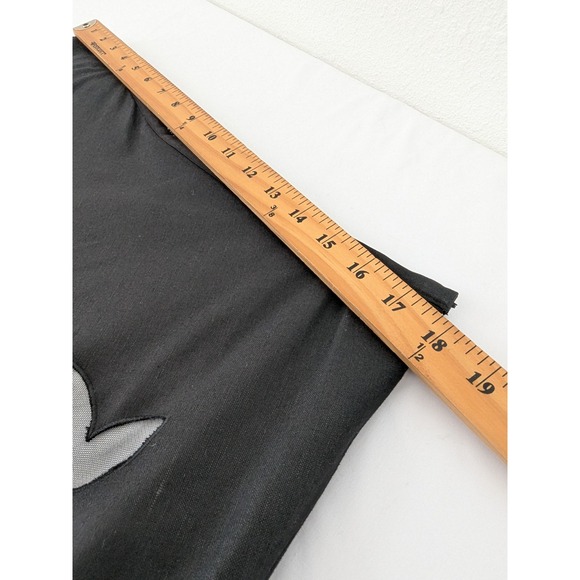 NIC+ZOE Special Edition Secret Garden Linen Blend Mesh Black Midi Skirt Size 16 - Picture 6 of 8